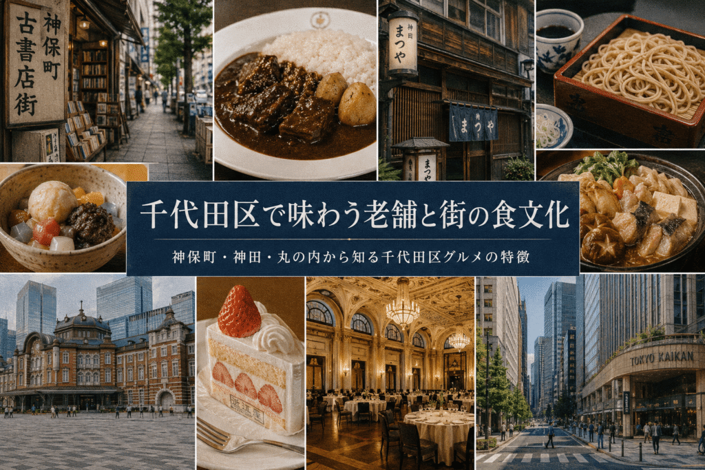 千代田区で味わう老舗と街の食文化