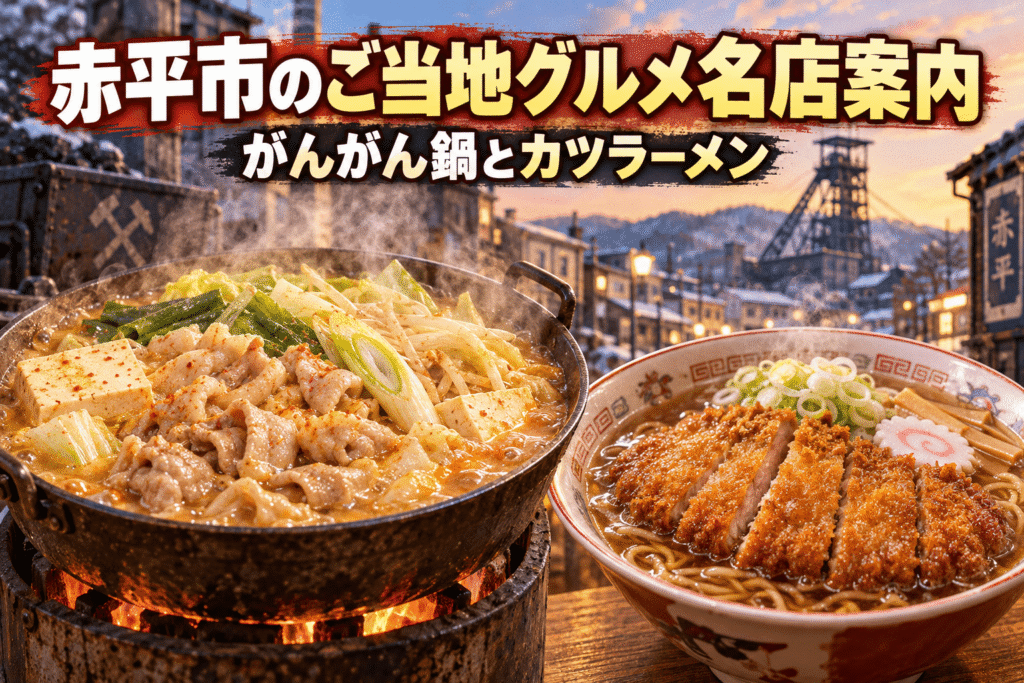 赤平市のご当地グルメ名店案内｜がんがん鍋とカツラーメン