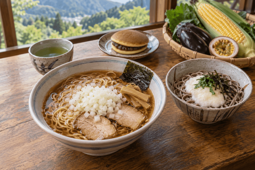 八王子の食をたどる街なかと高尾山の味案内