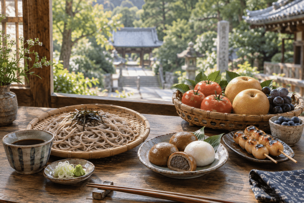 日野市の味めぐりは門前の菓子と畑の恵みから