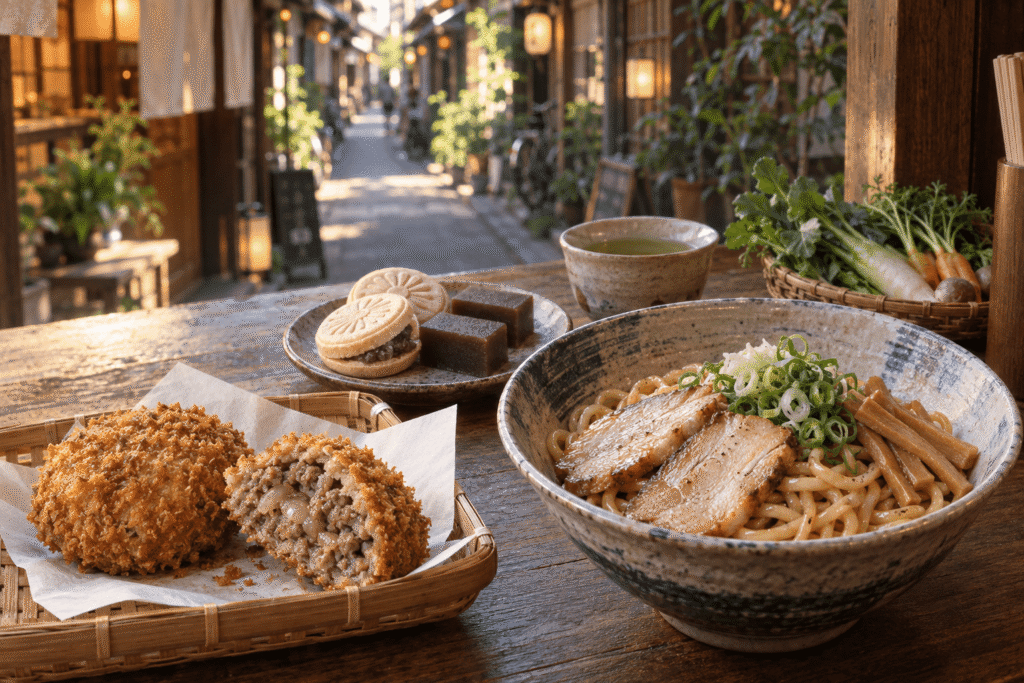 武蔵野の食をつなぐ横丁と三つの駅の物語