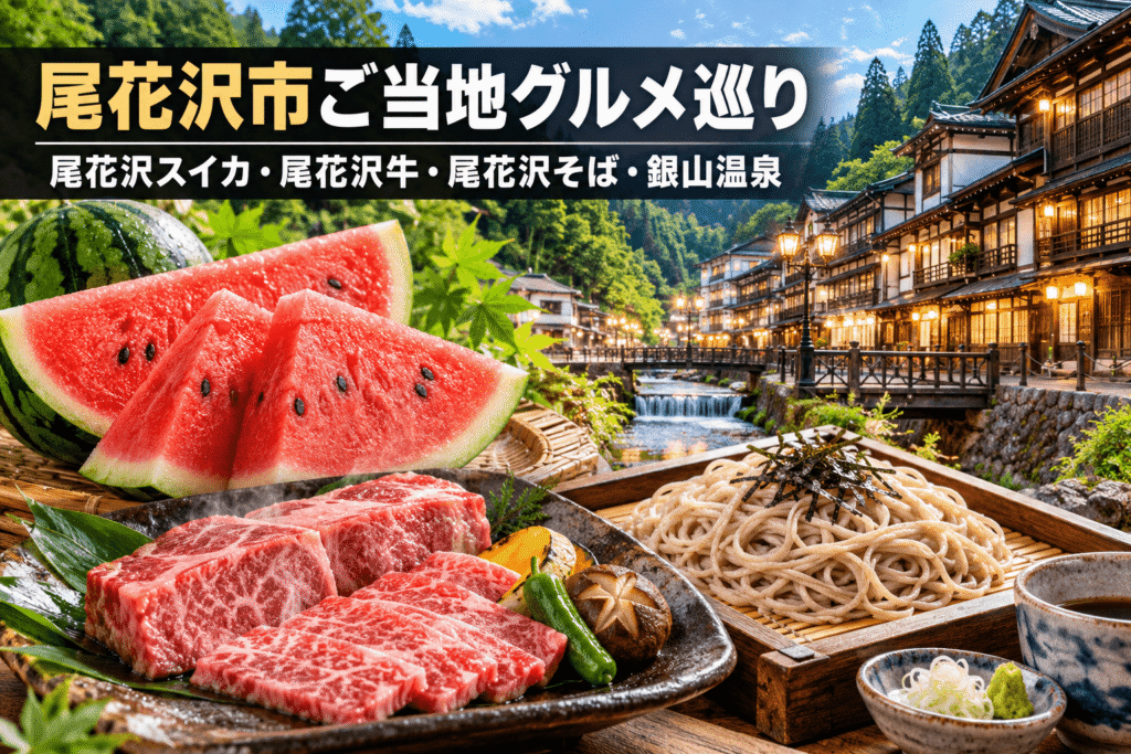 尾花沢市ご当地グルメ巡り