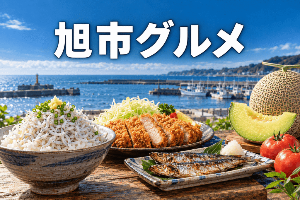 旭市グルメと名物・土産巡り案内