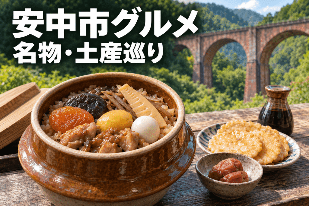 安中市グルメと名物・土産巡り
