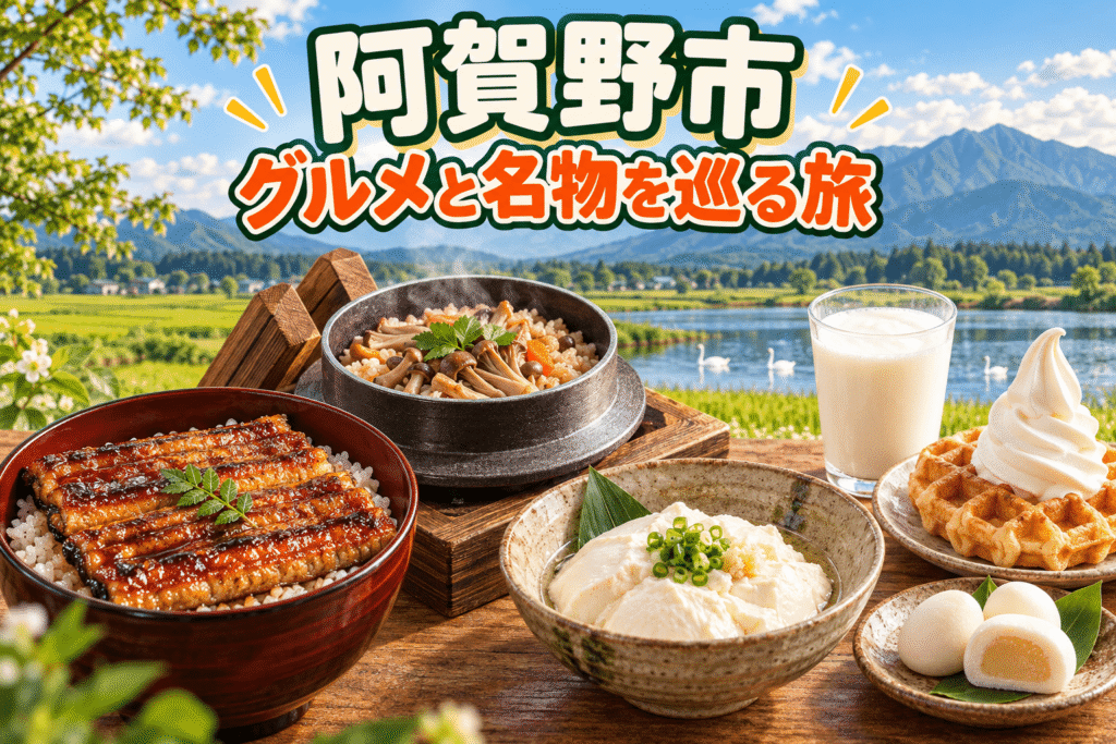 阿賀野市のグルメと名物を巡る旅