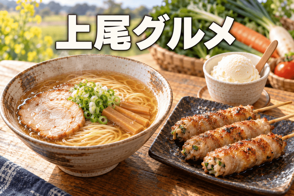 上尾市グルメと名物・食事巡り案内