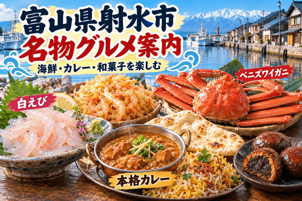 射水市の名物グルメ案内